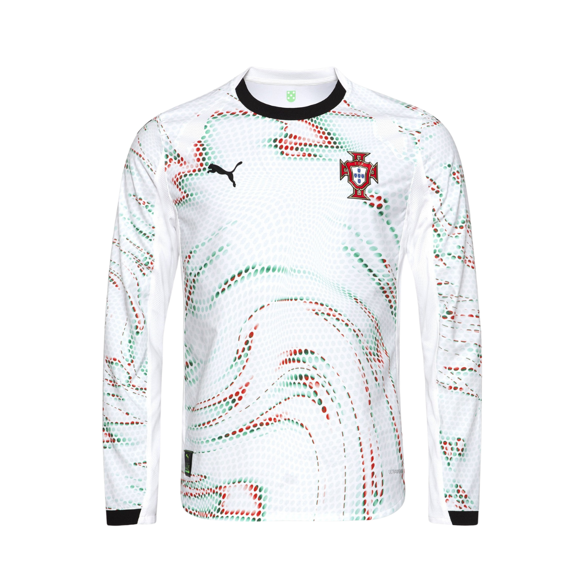 Portugal Away Player Long Sleeve Jersey 2025