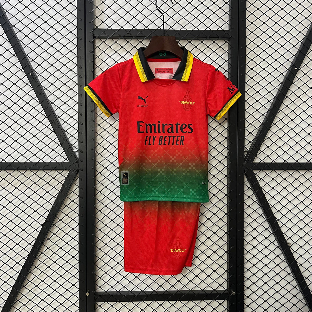 MILAN X OFF-WHITE kids' kit