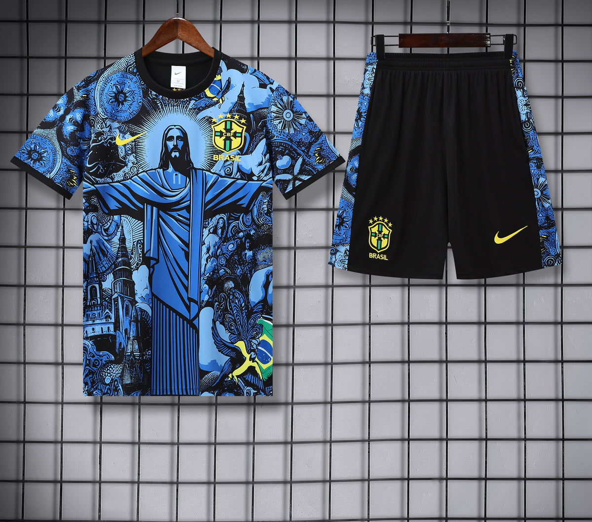 BRAZIL SPECIAL EDITION SHIRT+SHORTS KIT