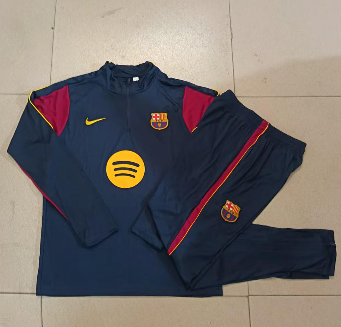 Barcelona 2026/27 Kids' Tracksuit