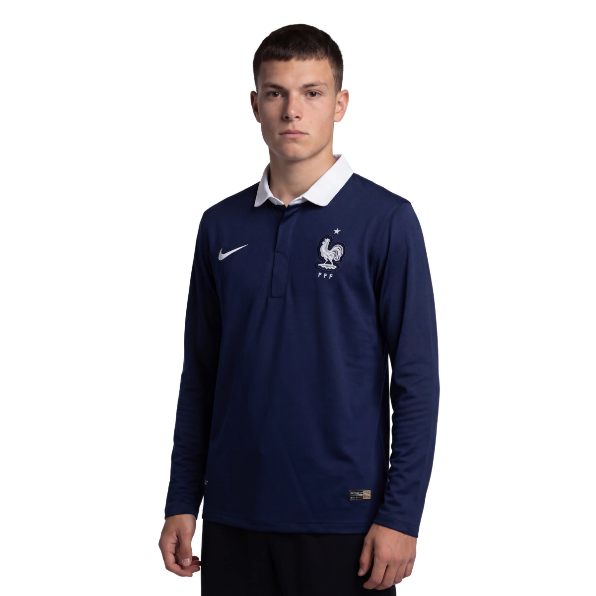 France 2014 Retro Long Sleeve Jersey