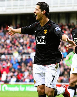 CRISTIANO RONALDO 2007-08 (Man U)