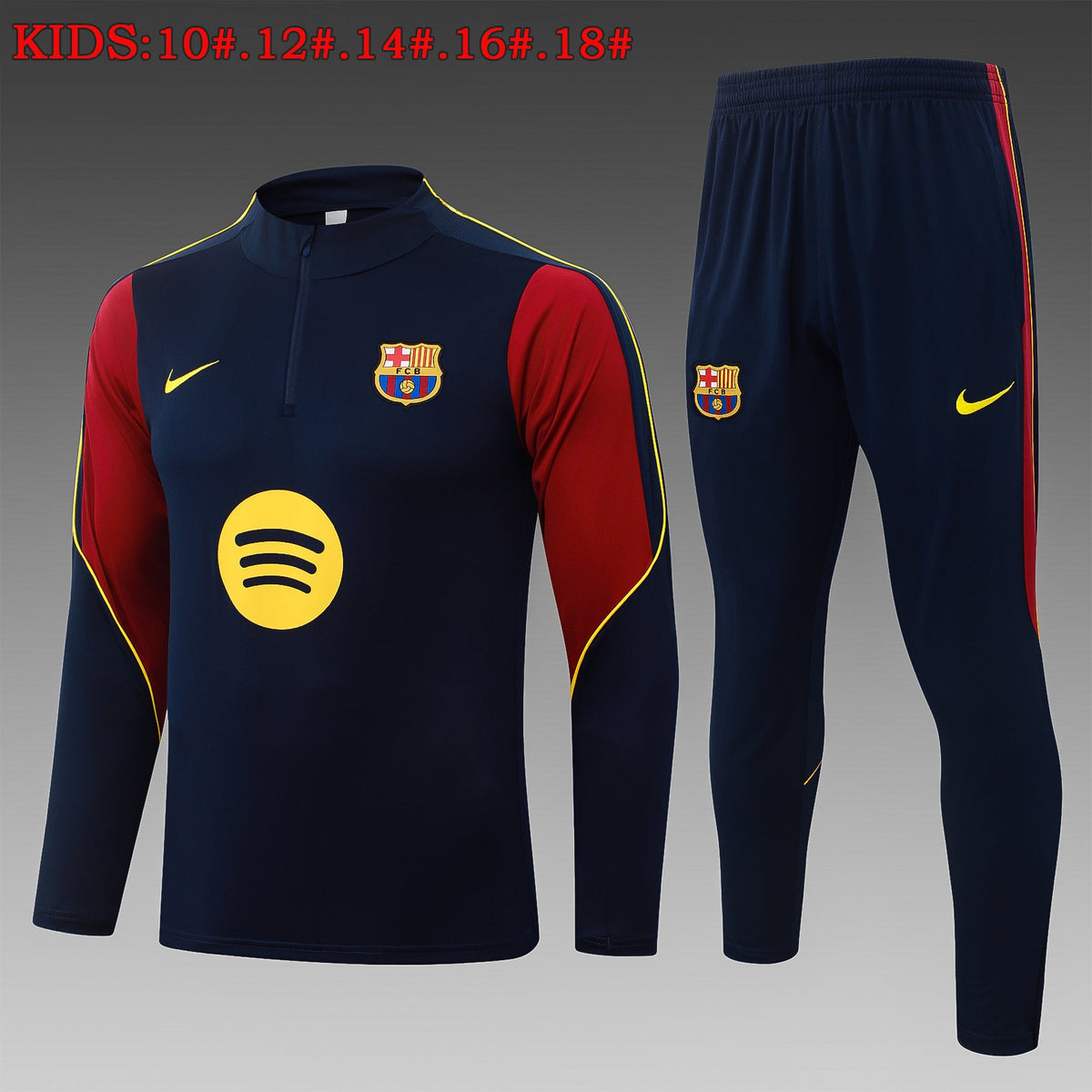 Barcelona 2026/27 Kids' Tracksuit