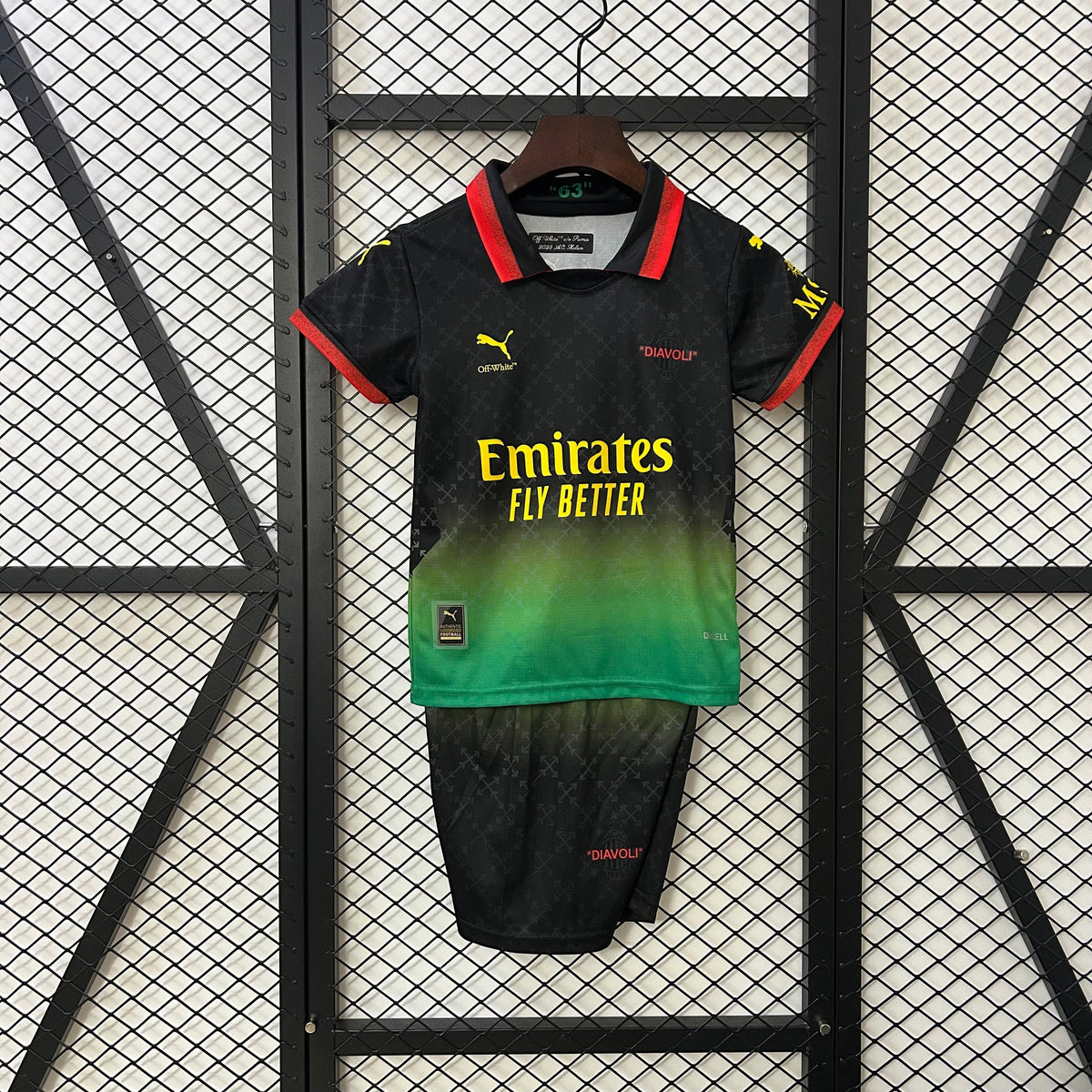 MILAN X OFF-WHITE kids' kit