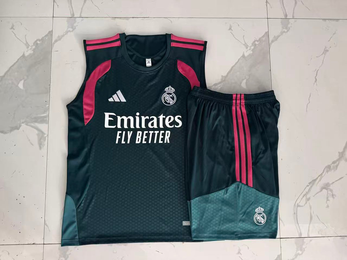 REAL MADRID TANK TOP + SHORTS 4