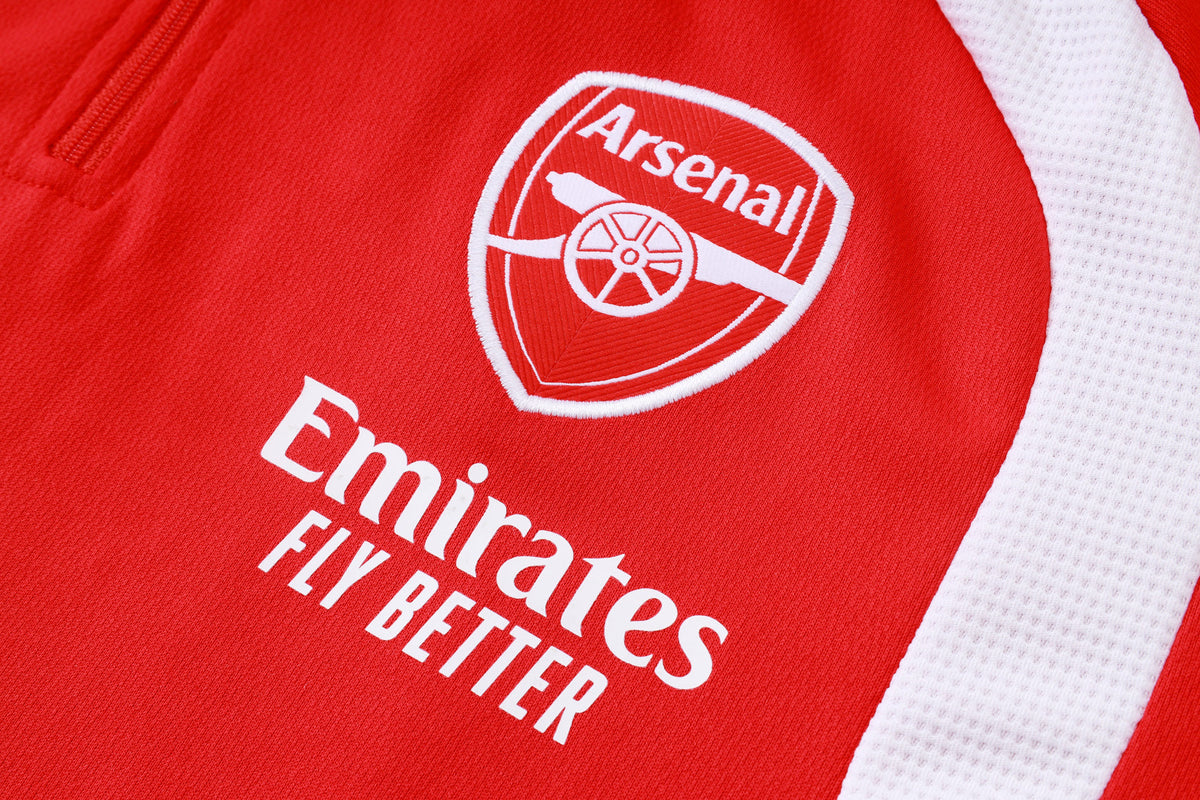 Polo shirt + Arsenal shorts