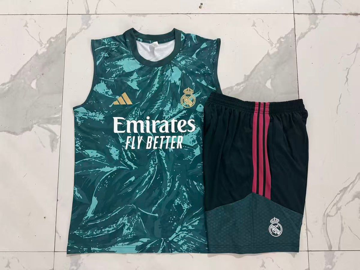 REAL MADRID TANK TOP + SHORTS 1