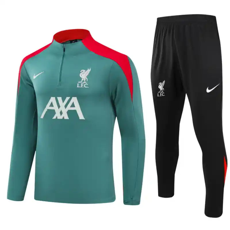 Liverpool Green Tracksuit 2024/25