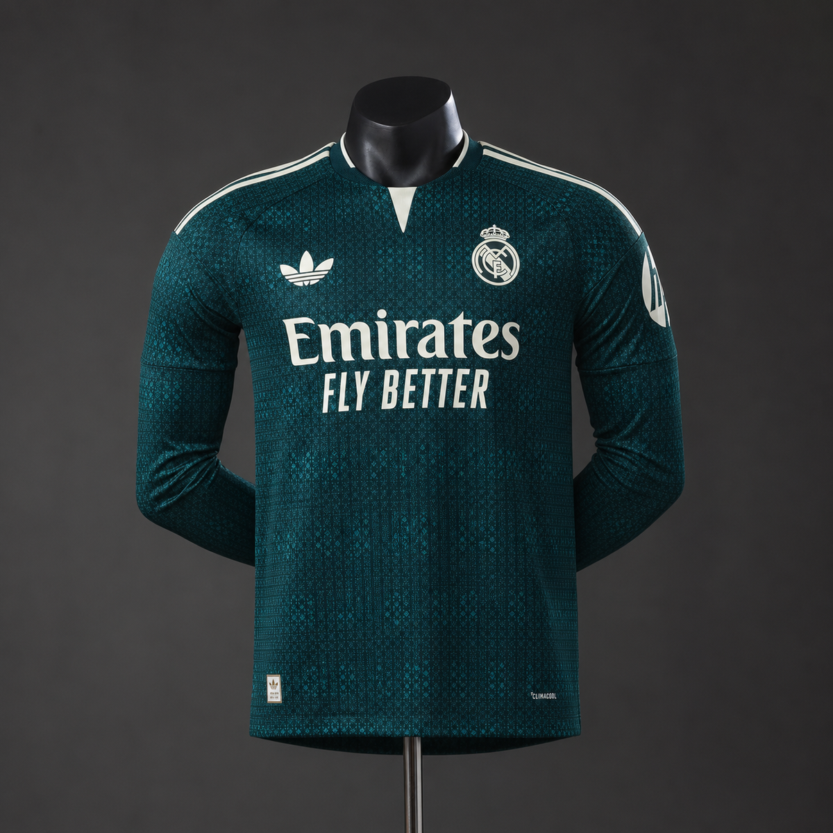 REAL MADRID 2026/27 LONG SLEEVE  THIRD JERSEY